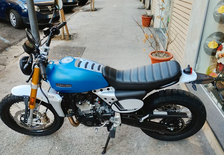 FANTIC MOTOR CABALLERO SCRAMBLER 500 - immagine 2